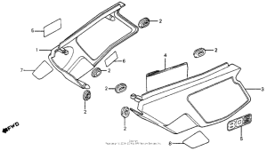XL80S Side cover 83-85
