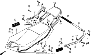 CX500 Seat + rear cowl