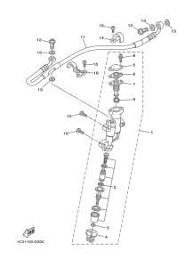  Задний торм цилиндр