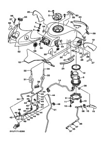 MT01 MT01V Tank fuel