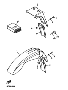 XT600E Генератор for chassis