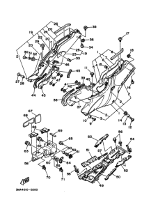 TZR250SP ｻｲﾄﾞｶﾊﾞｰ