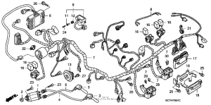 FSC600 (ABS) Wire harness (fsc600a'03-'05)