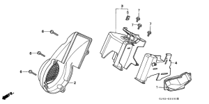 SH75 Fan cover / shroud