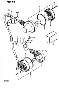 TS100 Поворотники