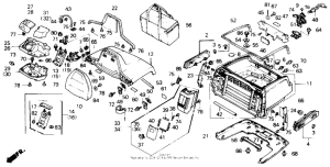GL1500 Кофр задний