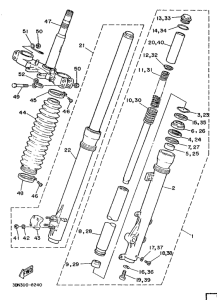  Передняя вилка