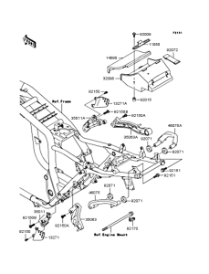 ZR1200 Рама ,крепежные детали