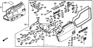 GL500I Gl500i saddlebag