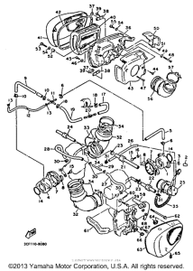 XV1100DC Воздушный фильтр