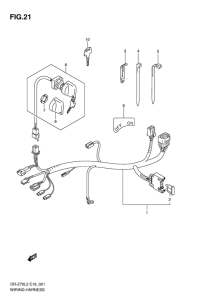 DR-Z70 Жгут проводов