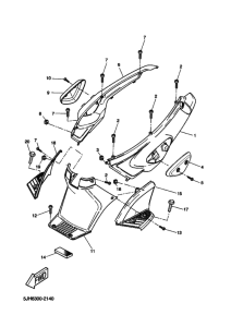 EW50 Боковая крышка