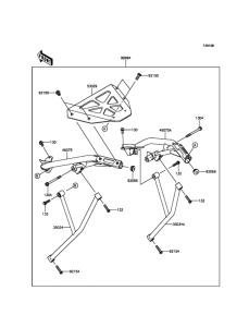 EX650 Accessory(Topcase Bracket)