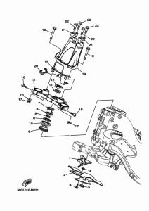 XP500A ステアリング