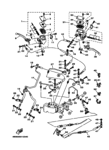 XP500A Главный тормозной цилиндр
