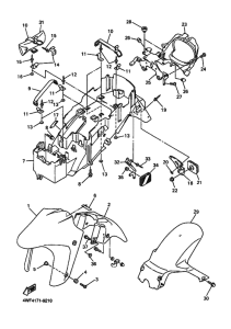 YZF600R YZF600RP Крыло