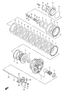 GSX-R600 Бендикс