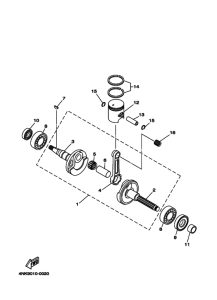 BA50S ｸﾗﾝｸｼﾔﾌﾄ. ﾋﾟｽﾄﾝ