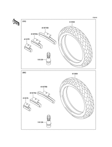 EX500 Покрышки