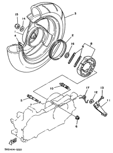 YA50TA Переднее колесо