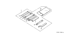 CG125 Инструмент
