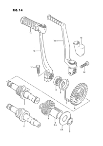 PV50 Ножной стартер