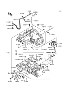 ZL400 Картер двигателя