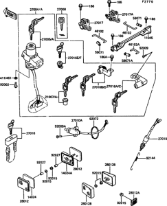 ZG1000 Ignition switch(1 / 2)