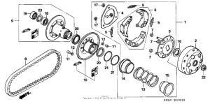 CN250 Driven face ('00-'01,'04-)