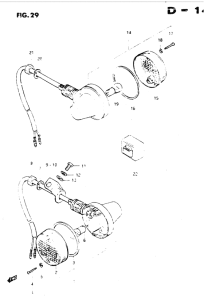 DR250 Поворотники