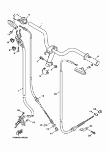 XC50H ステアリングハンドル & ケーブル