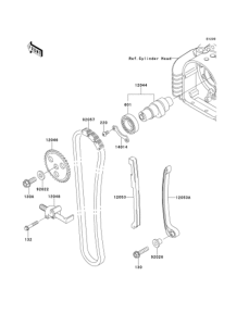 BJ250 Распредвал