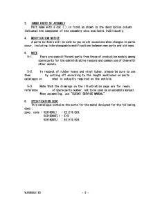 VLR1800 Catalog preface