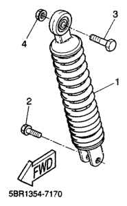 YQ50 Задняя подвеска