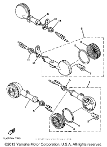 SR185J Поворотники