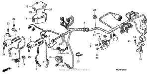 VT1100C2 Жгут проводов