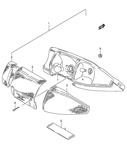 AE50 Задний комбинированный сигнал
