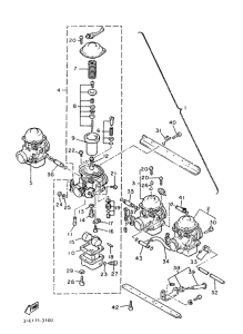 XJ900F Карбюратор