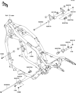  Крепление двигателя