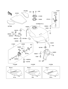 ZX500 Fuel tank(1 / 2)(zx500-c3)