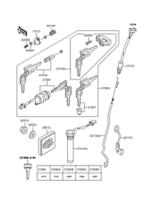  Замок зажигания