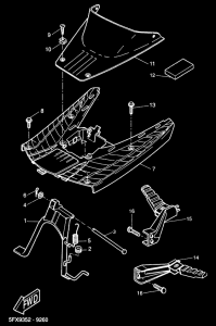CW50RS Soporte apoyapie