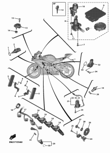 YZF600 Электрика 1