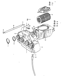 GSX1000 Воздухоочиститель
