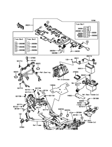 KLE650 Электрика