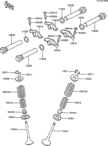 EX305 Клапана