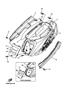 CY50 CY50M Боковая крышка