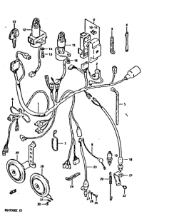 GSX550 Жгут проводов