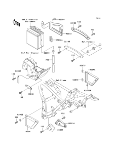 EL250 Короб для АКБ