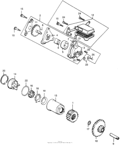CL360 Oil pump + oil filter